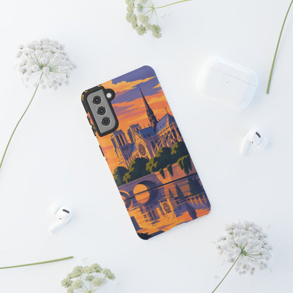 Notre Dame — Cathedral Twilight Samsung Galaxy Tough Case