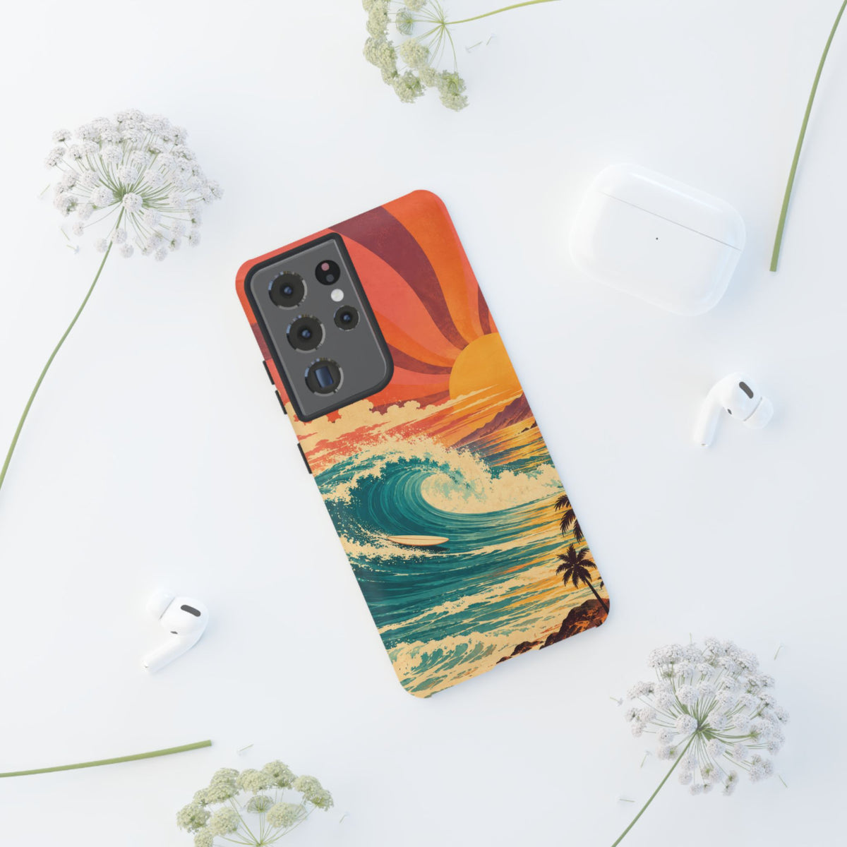 Pacific Daydream Samsung Galaxy Tough Case | vintage surf