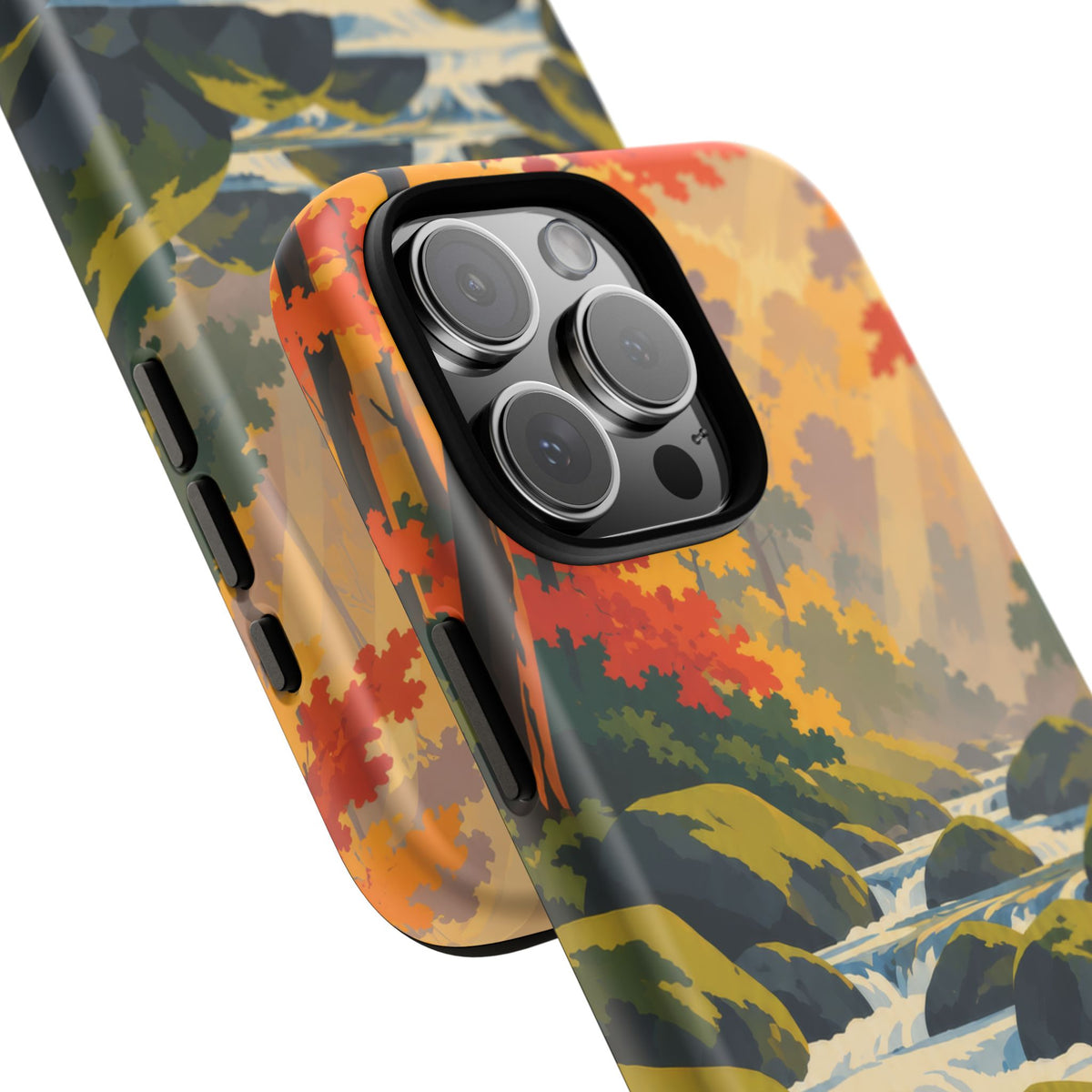 Great Smoky Mountains — Autumn Creek iPhone Tough Case