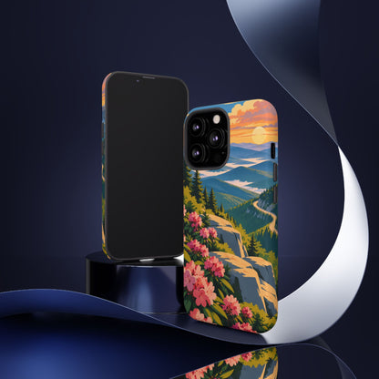 Blue Ridge Parkway — Ridgeway Bloom iPhone Tough Case