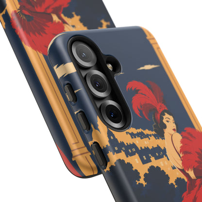 Moulin Rouge Dancer — Velvet Encore Samsung Galaxy Tough Case | cabaret dancer
