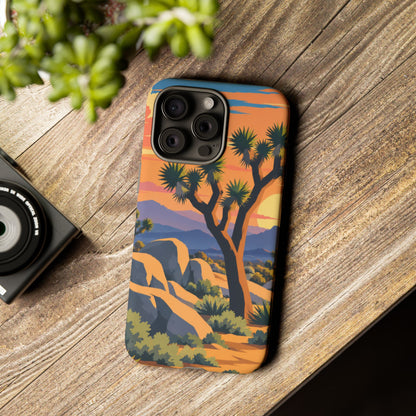 Joshua Tree — Desert Silhouettes iPhone Tough Case