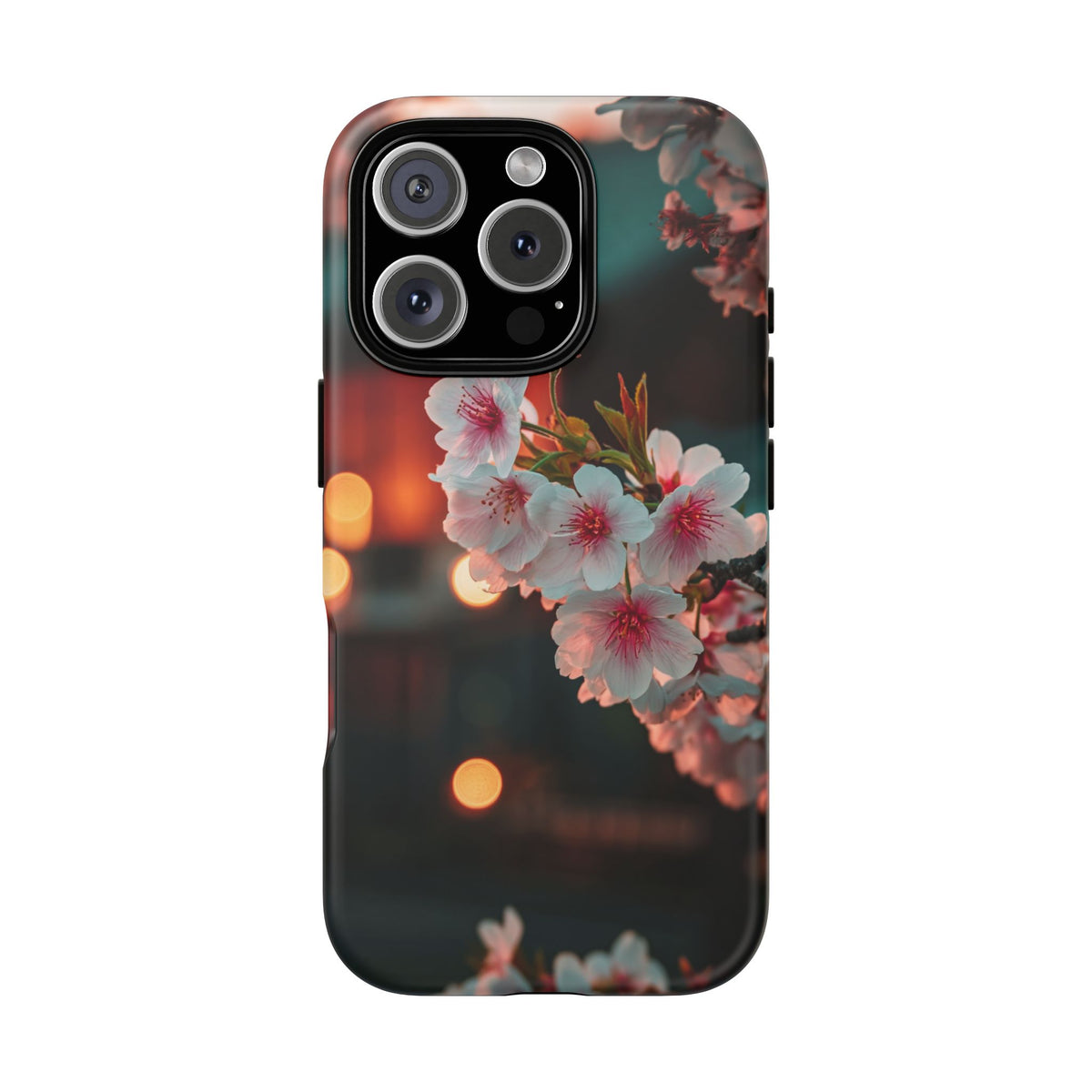 Kyoto Blossom Lanterns iPhone Tough Phone Case