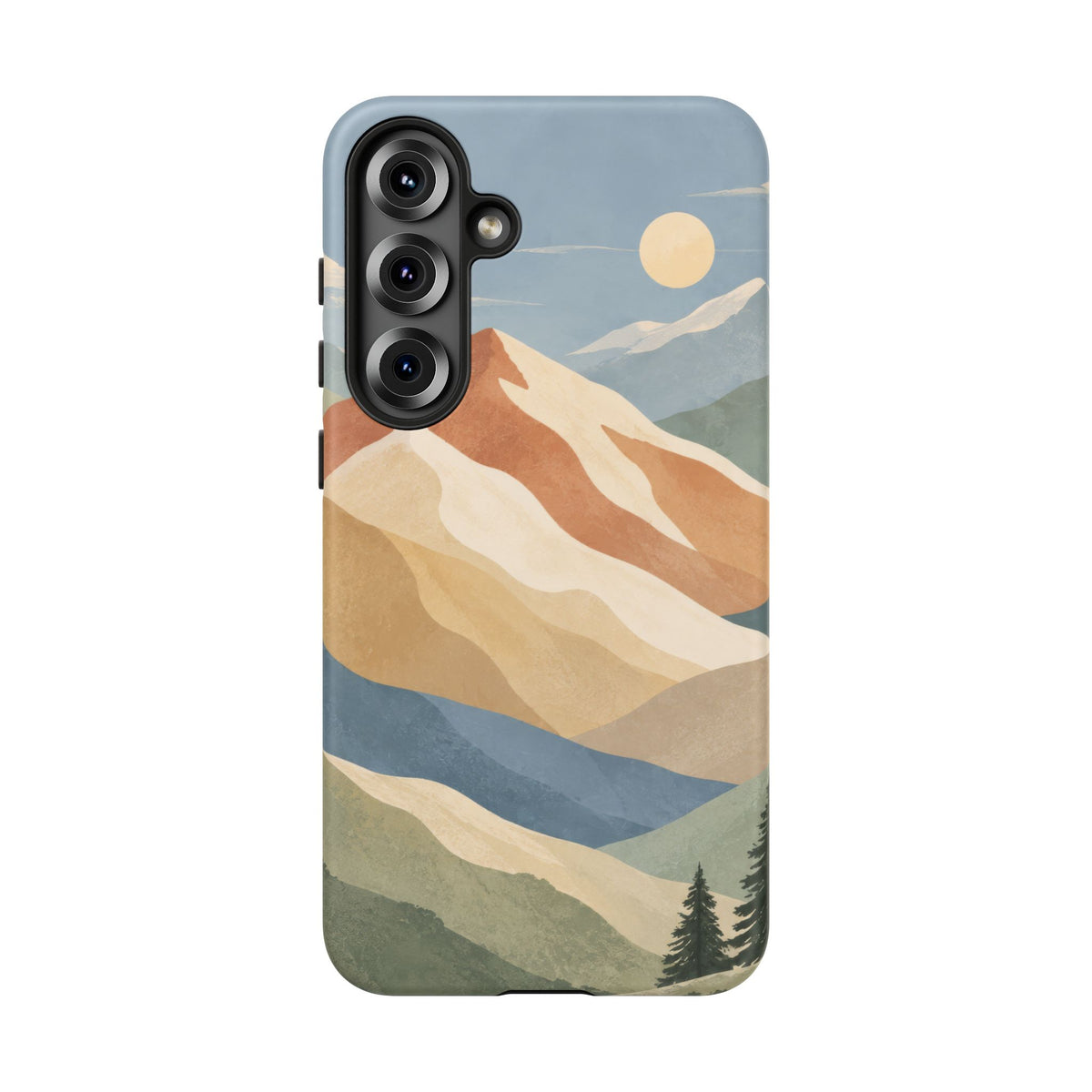 Sandstone Horizon Samsung Galaxy Tough Case | sandstone mountains
