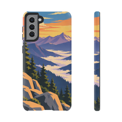 Misty Mountains — Amethyst Pass Samsung Galaxy Tough Case