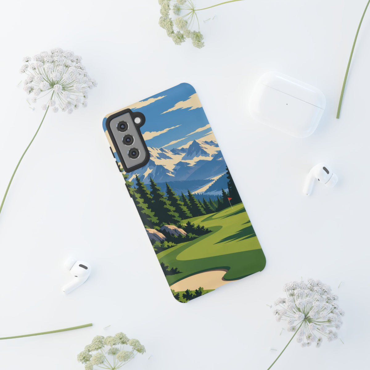 Mountain Golf — Alpine Fairway Samsung Galaxy Tough Case