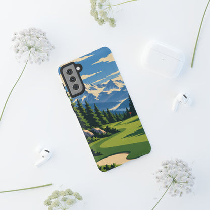 Mountain Golf — Alpine Fairway Samsung Galaxy Tough Case