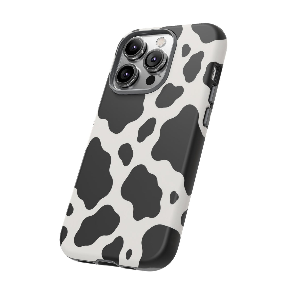 Classic Holstein iPhone Tough Case | Black & White Cow Print
