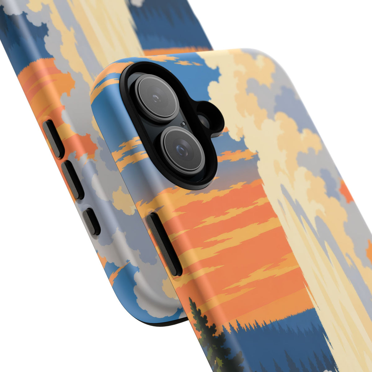 Yellowstone — Geyser Dawn iPhone Tough Case