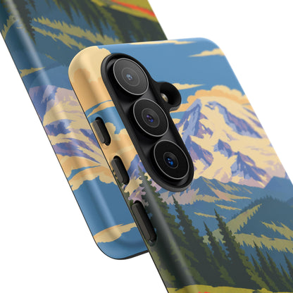 Mount Rainier — Meadow Radiance Samsung Galaxy Tough Case