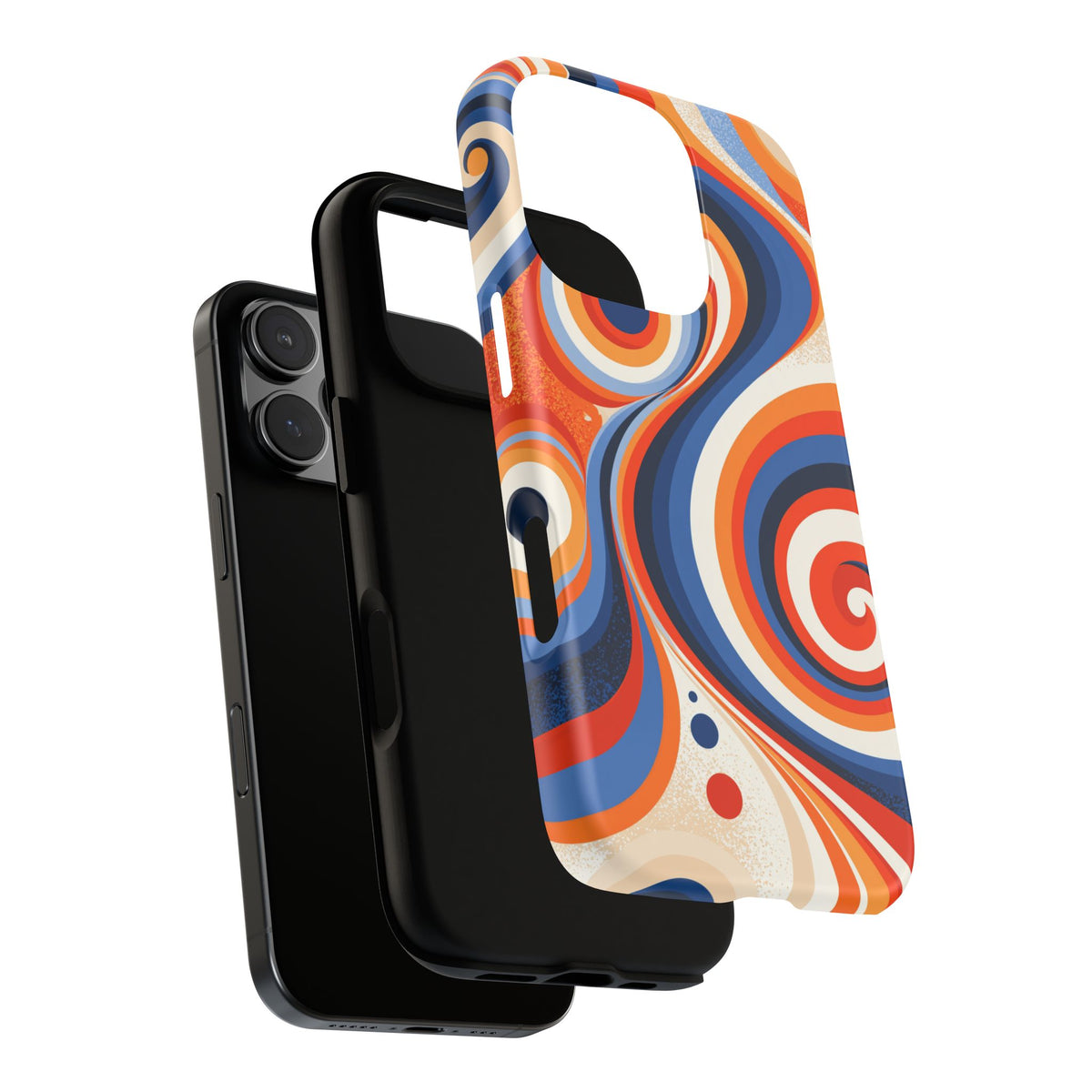 Electric Orbit iPhone Tough Phone Case