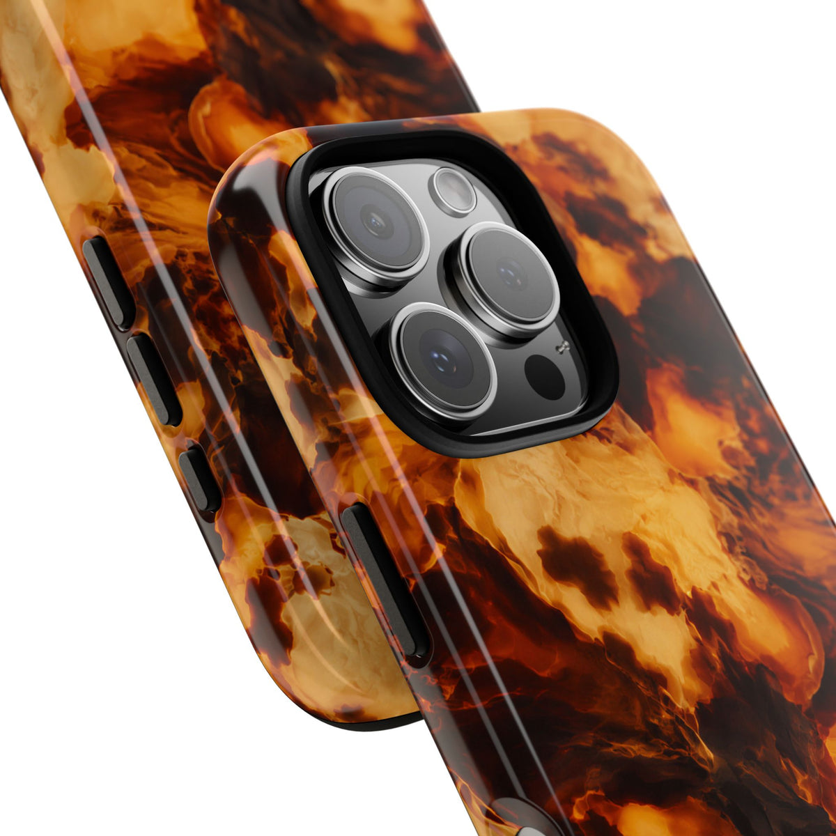 Amber Marble iPhone Tough Case | Amber Mosaic