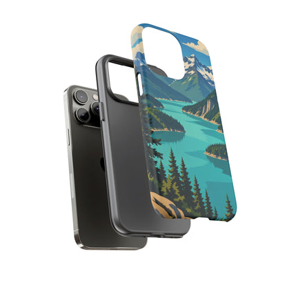 Cascades — Diablo Blue iPhone Tough Case
