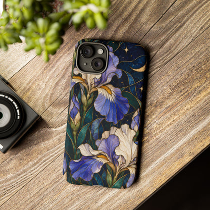 Celestial Iris iPhone Tough Case | iris flowers