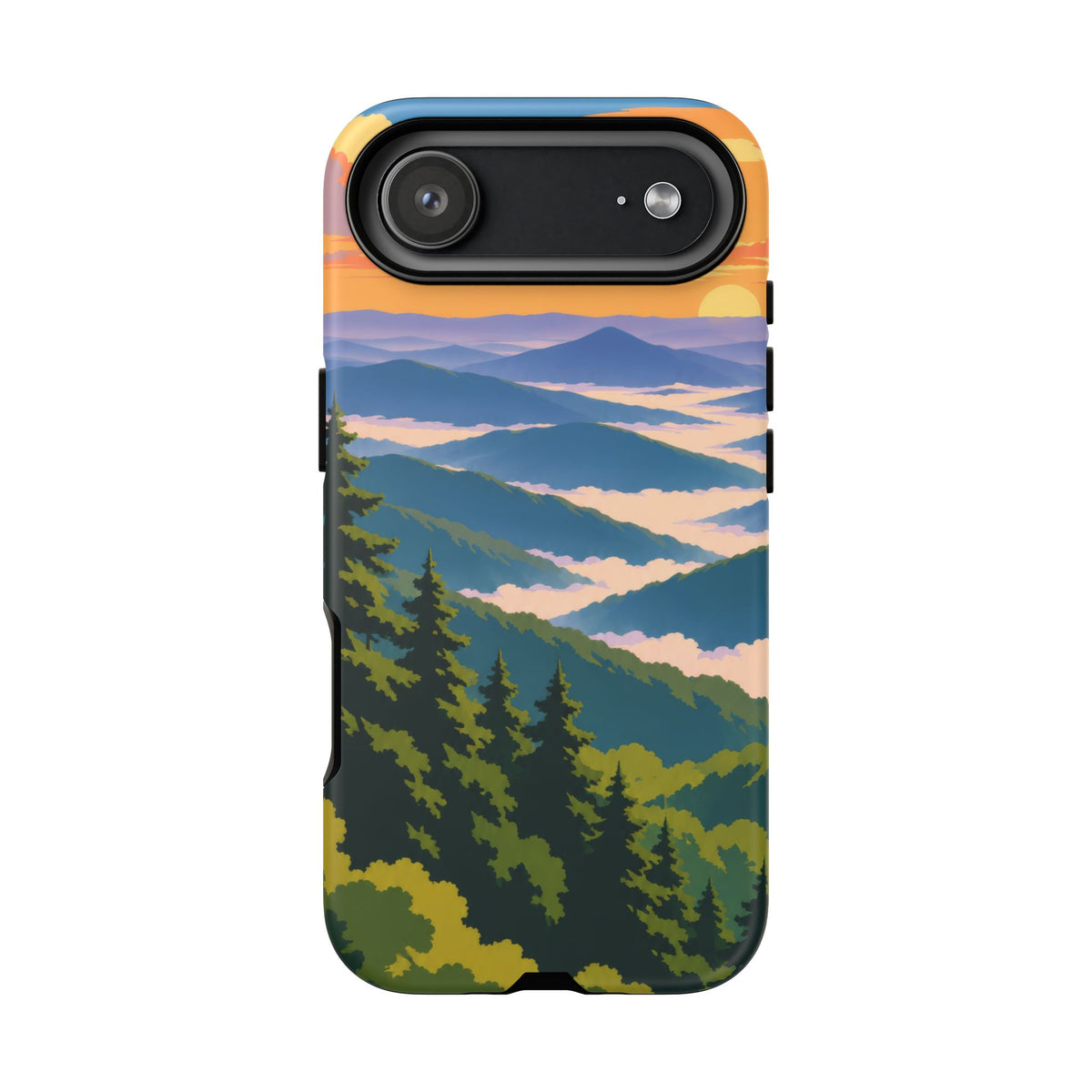 Great Smoky Mountains — Morning Veils iPhone Tough Case