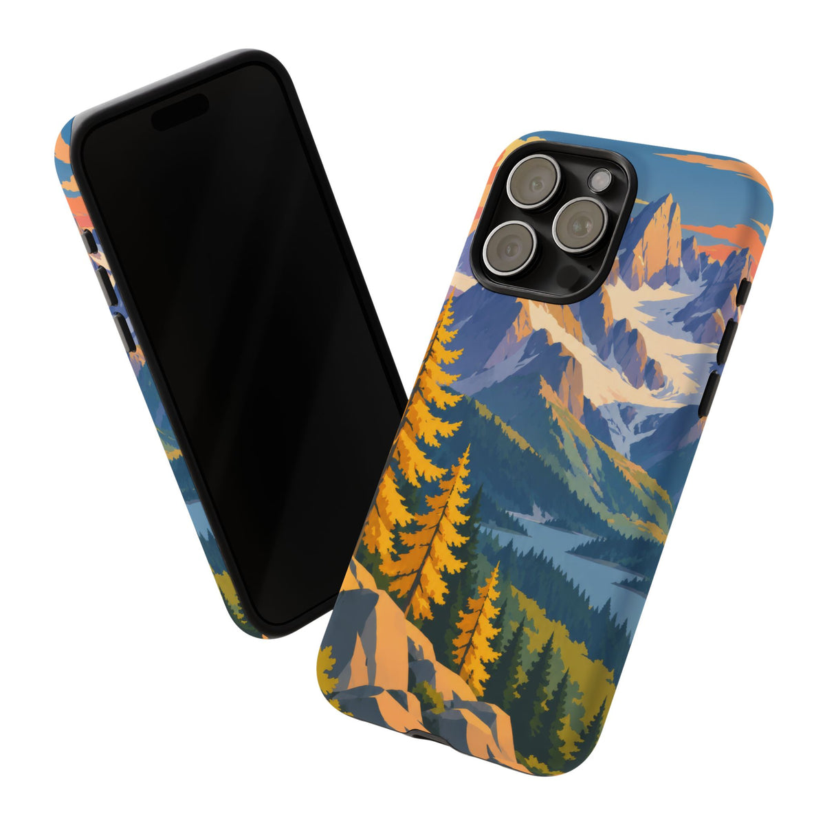 Cascades — Alpine Spires iPhone Tough Case