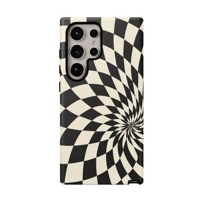 Twist Theory Samsung Galaxy Tough Case | Optical Checkerboard