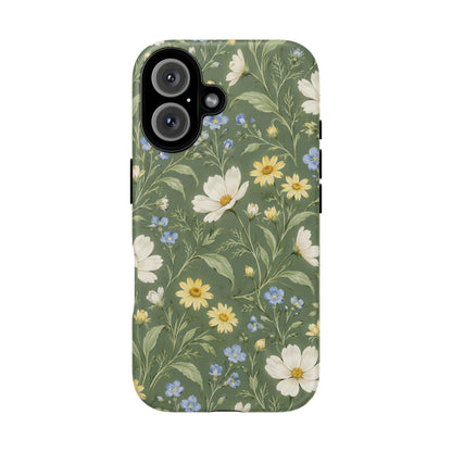 Wildflower iPhone Tough Case | Meadow Herbarium