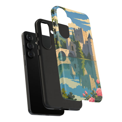 English Castle — Moat and Roses Samsung Galaxy Tough Case