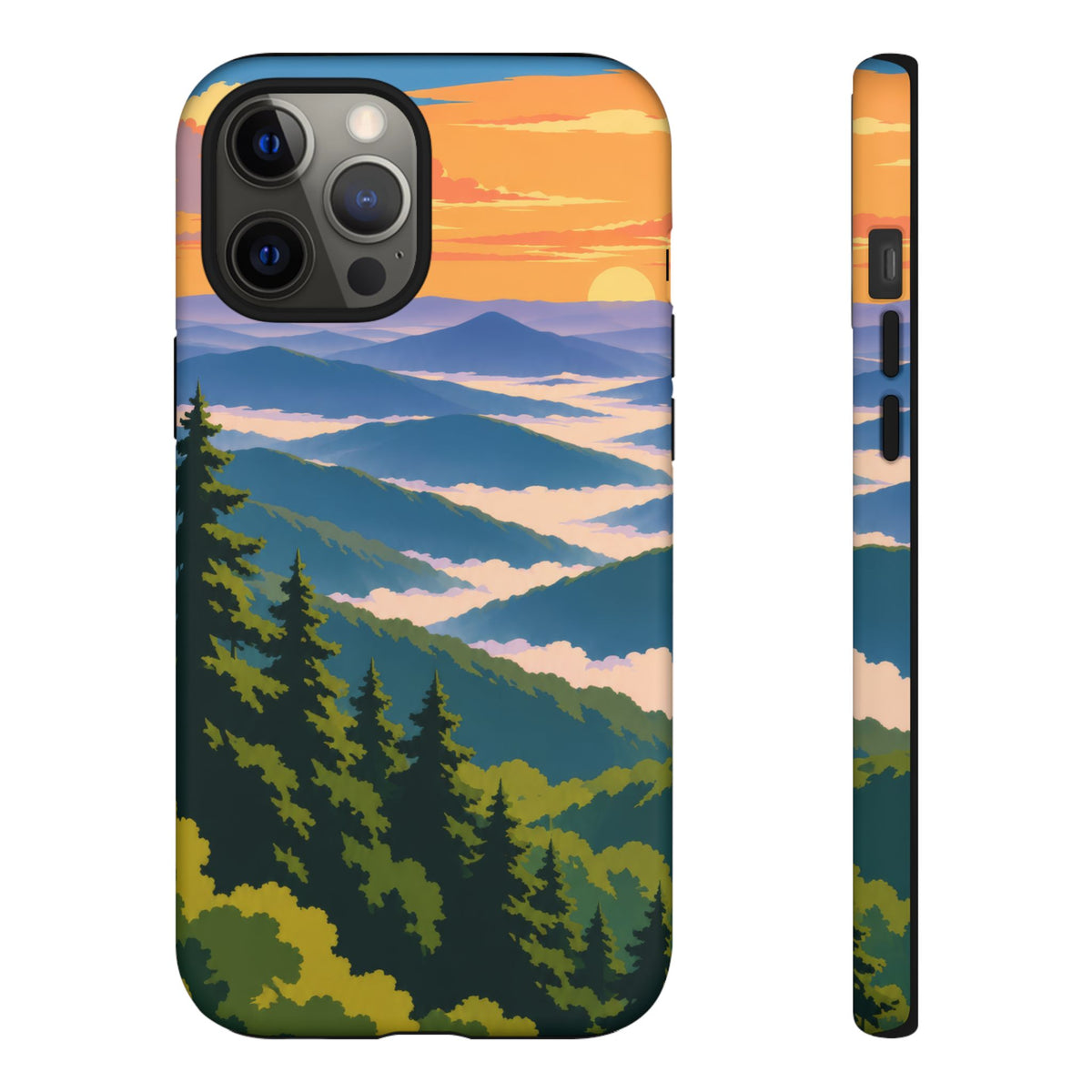Great Smoky Mountains — Morning Veils iPhone Tough Case