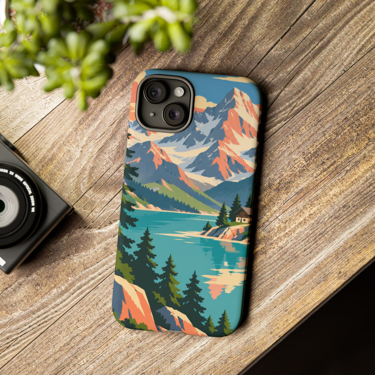 Switzerland — Alpine Lake iPhone Tough Case