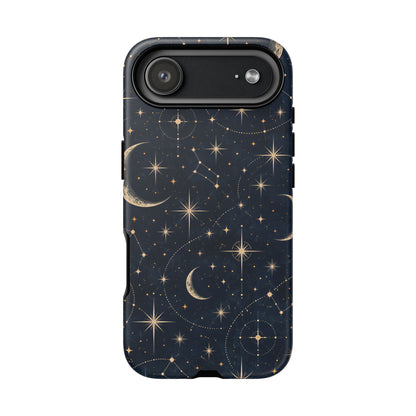 Celestial Moon iPhone Tough Case | Nocturne Atlas
