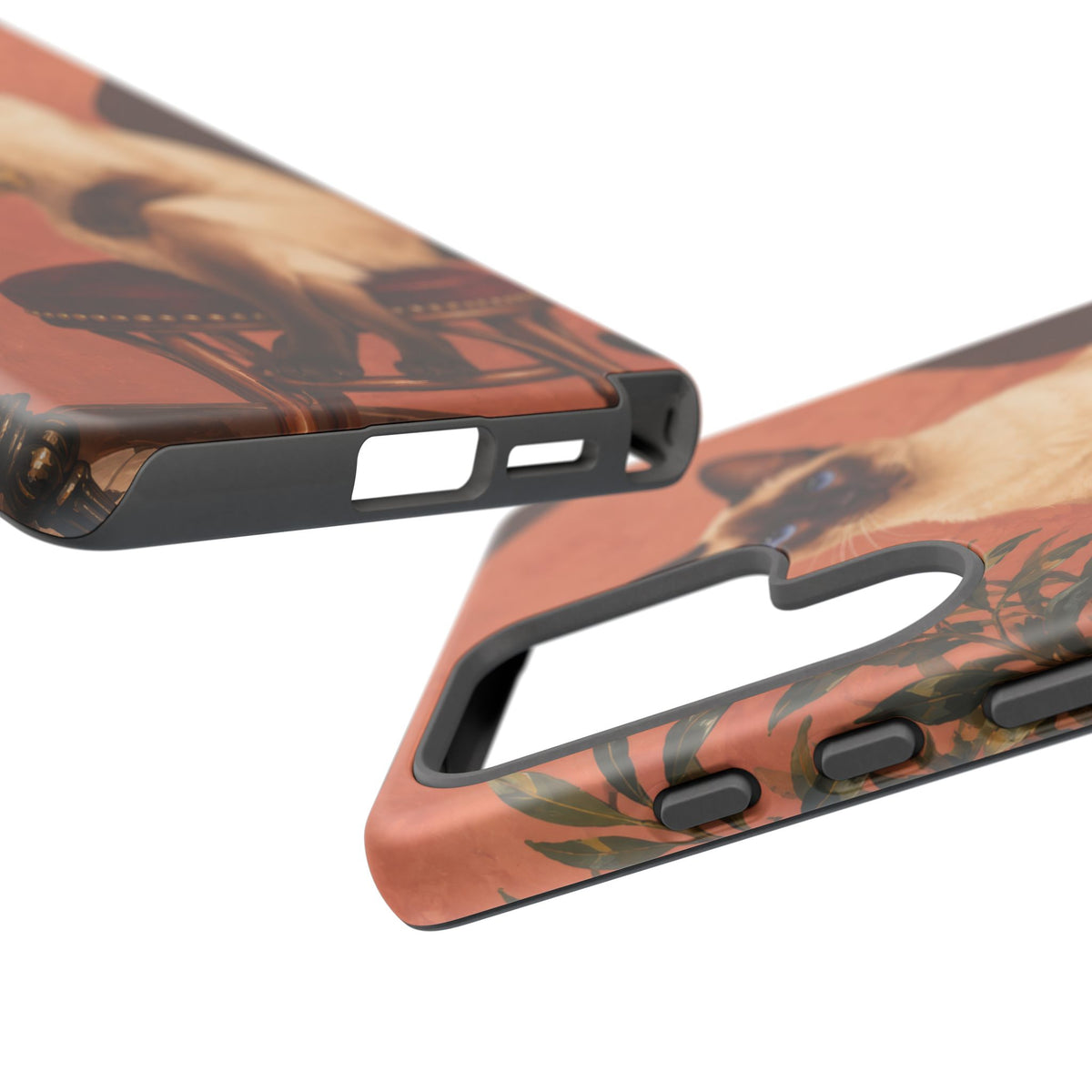 Espresso Cat Club Samsung Galaxy Tough Case | siamese cat