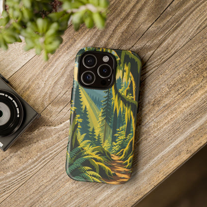 Hoh Rain Forest — Mosslight iPhone Tough Case
