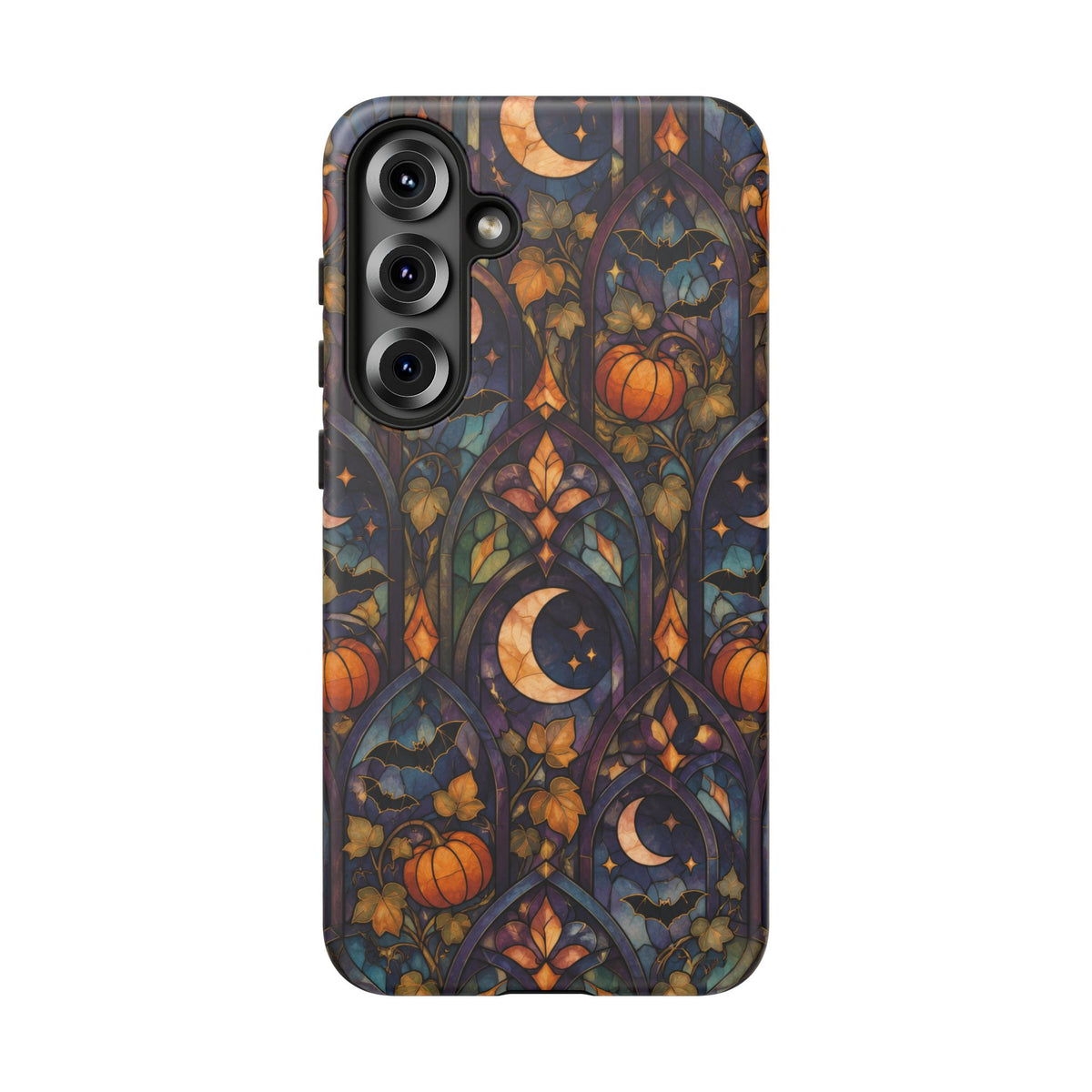 Amber Moon Window Samsung Galaxy Tough Case | celestial halloween