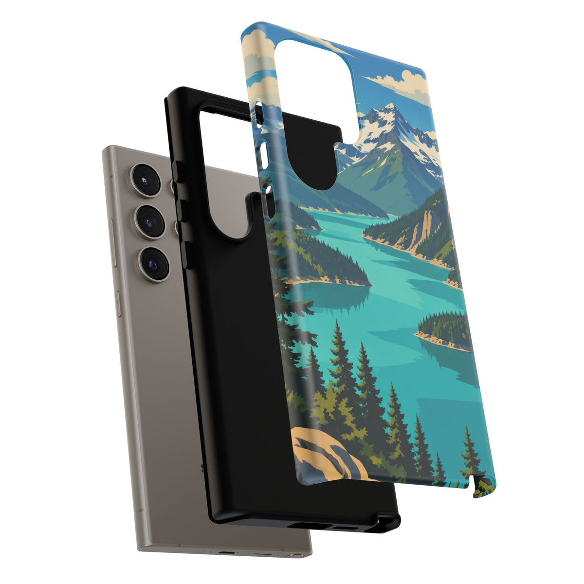 Cascades — Diablo Blue Samsung Galaxy Tough Case