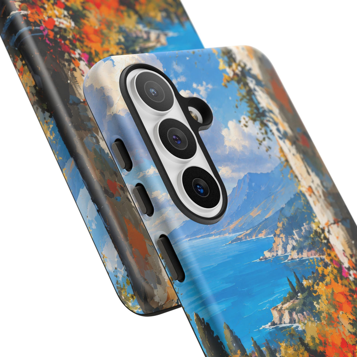 Azure Sanctuary Samsung Galaxy Tough Case | Painterly Coastal Landscape
