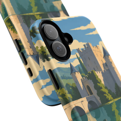 English Castle — Moat and Roses iPhone Tough Case