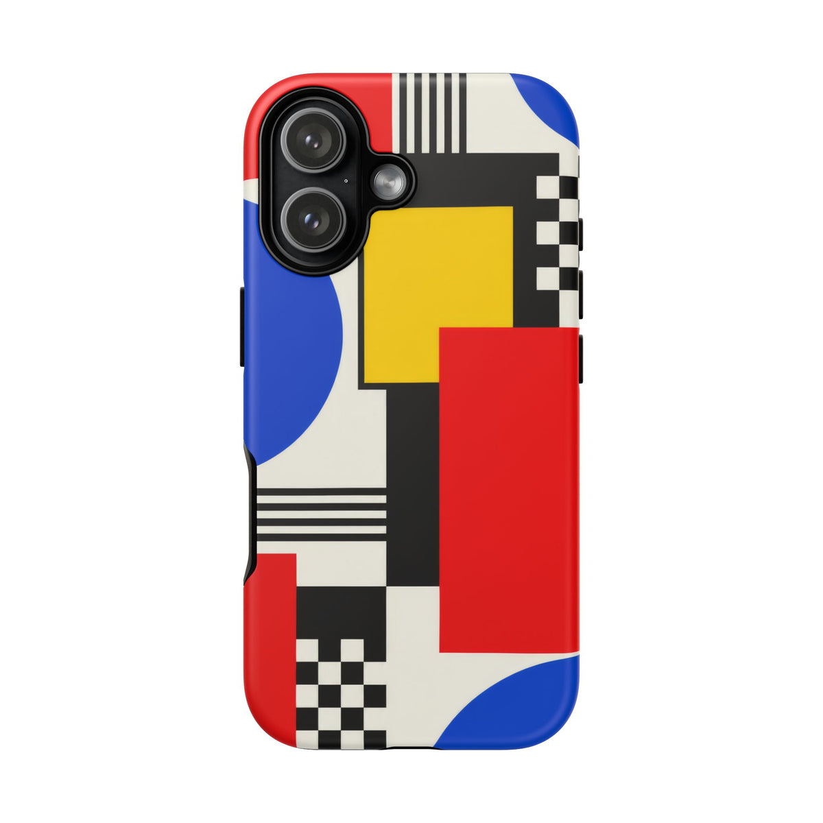 Primary Frequency iPhone Tough Case | Primary Color Geometry