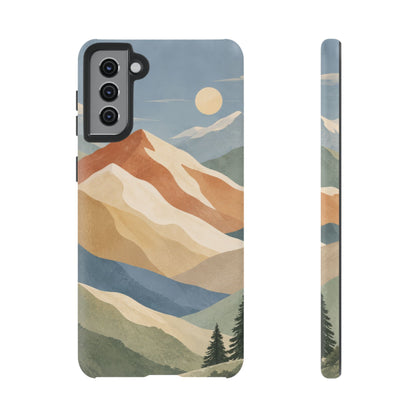 Sandstone Horizon Samsung Galaxy Tough Case | sandstone mountains