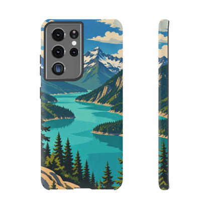 Cascades — Diablo Blue Samsung Galaxy Tough Case
