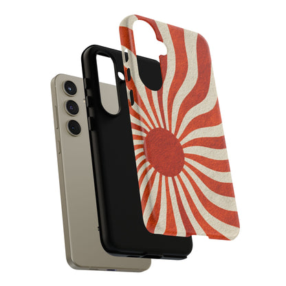 Terracotta Sunburst Samsung Galaxy Tough Phone Case