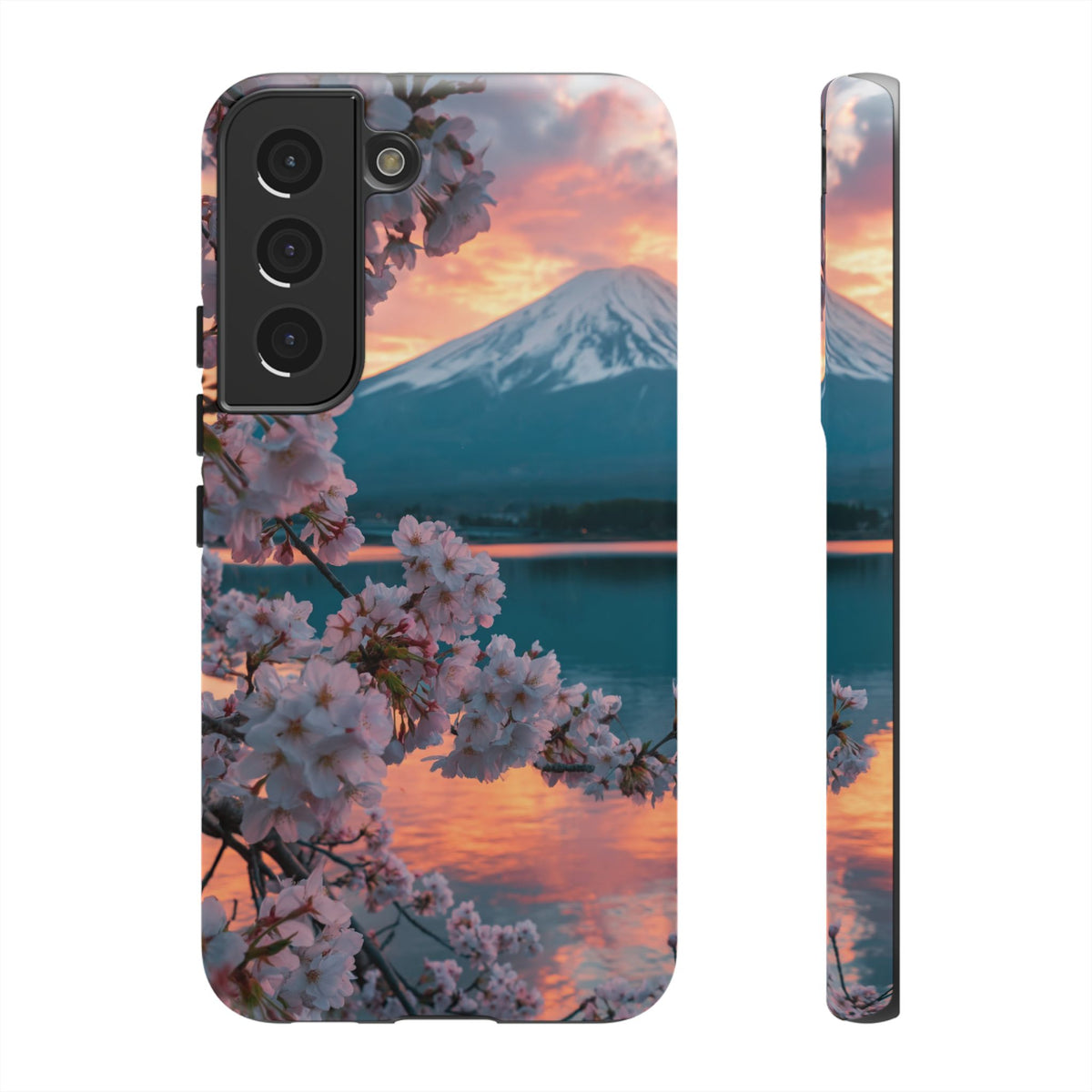 Fuji Petal Reflection Samsung Galaxy Tough Phone Case