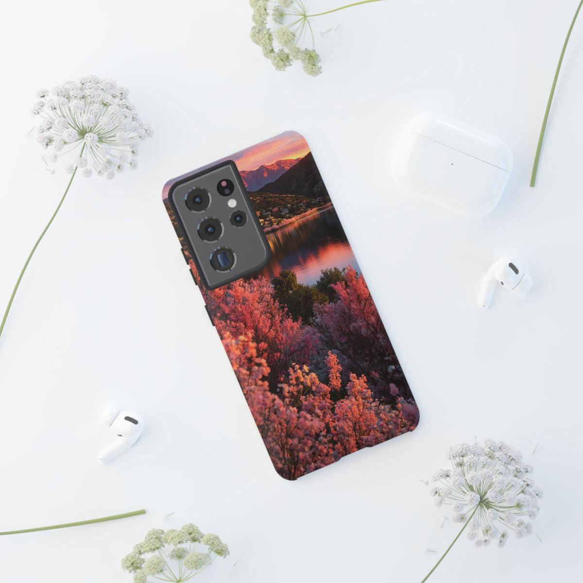 Alpine Bloom Lake Samsung Galaxy Tough Phone Case