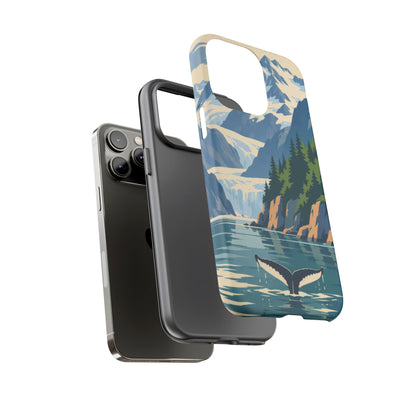 Glacier Bay — Fjord Silence iPhone Tough Case