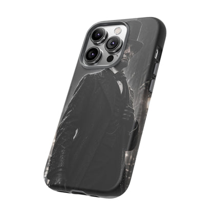 Abe after Midnight iPhone Tough Case | noir lincoln