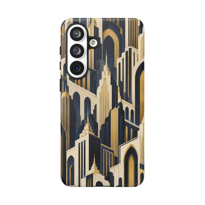 Midnight Metropolis Samsung Galaxy Tough Case | art deco