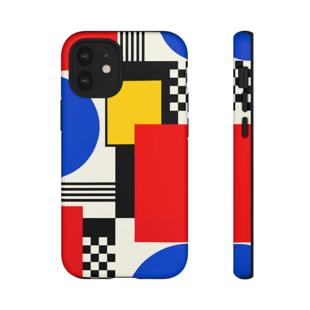 Primary Frequency iPhone Tough Case | Primary Color Geometry