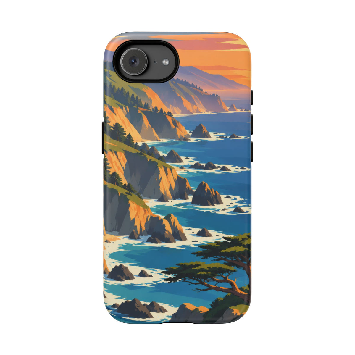 Big Sur — Cypress Coast iPhone Tough Case