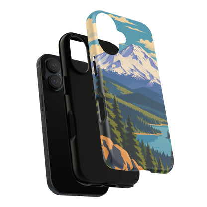 Mount Shasta — Snowlight iPhone Tough Case