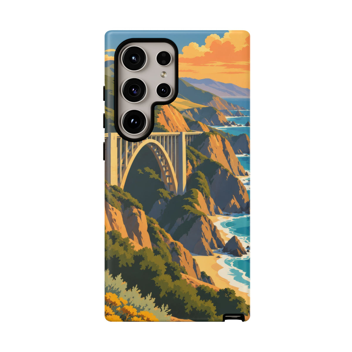 Big Sur — Coastal Arc Samsung Galaxy Tough Case