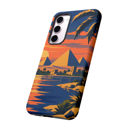 The Pyramids — Nile Dusk Samsung Galaxy Tough Case