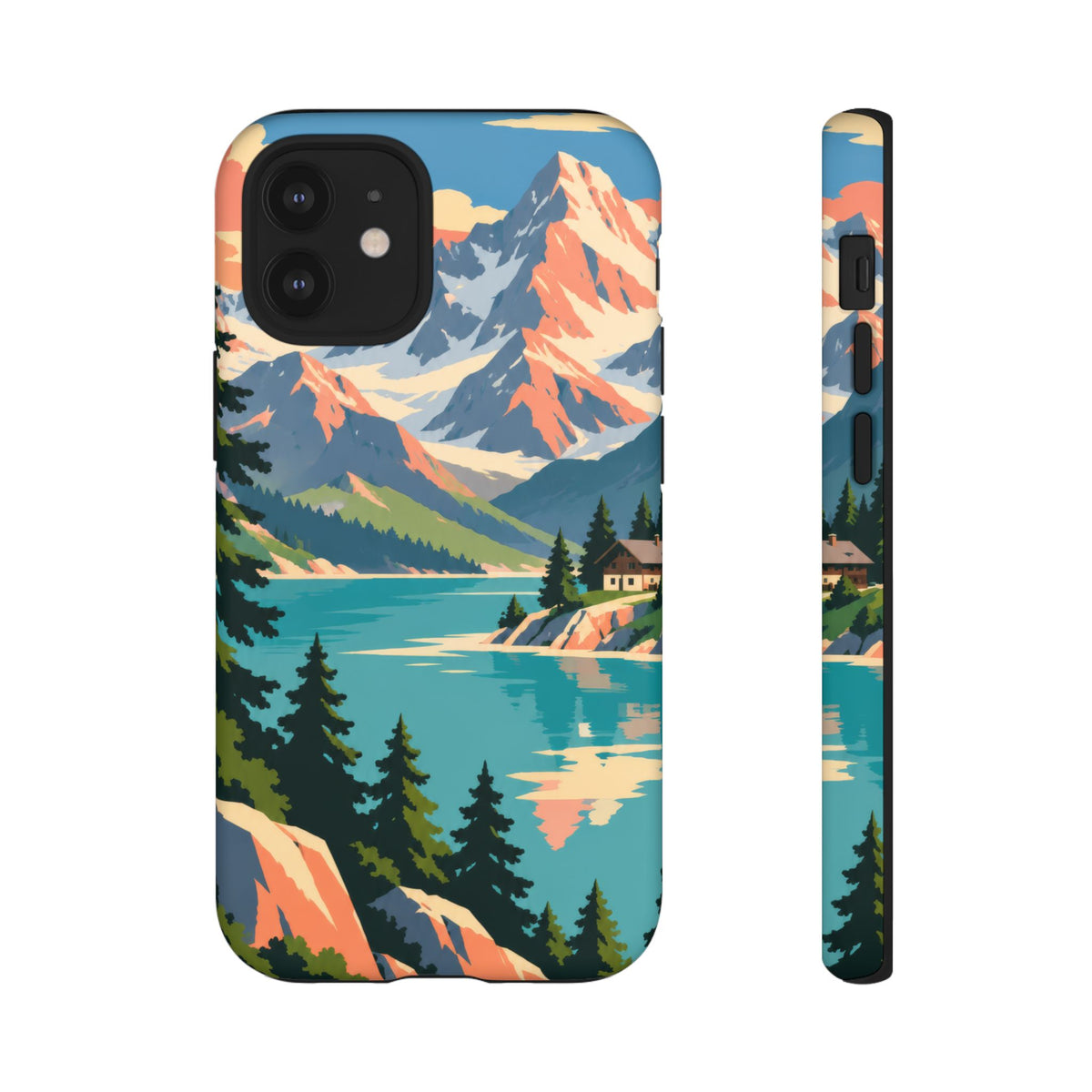 Switzerland — Alpine Lake iPhone Tough Case