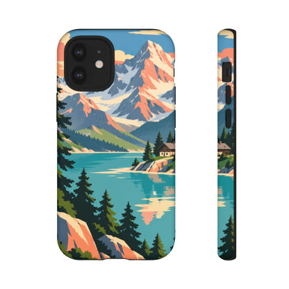 Switzerland — Alpine Lake iPhone Tough Case