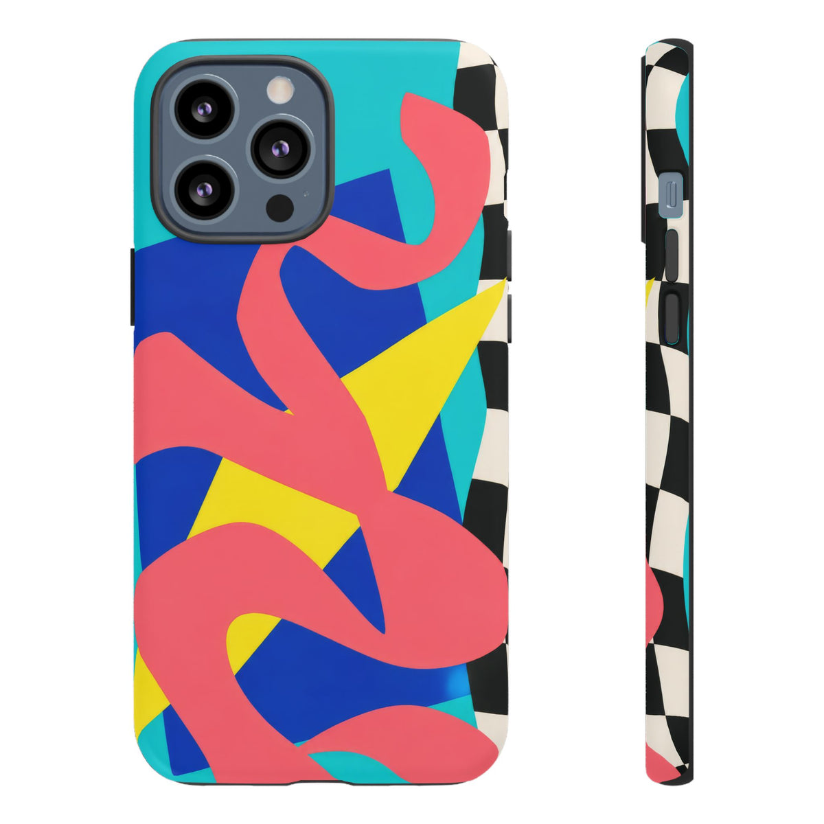 Cut Loose iPhone Tough Case | Retro Abstract Art