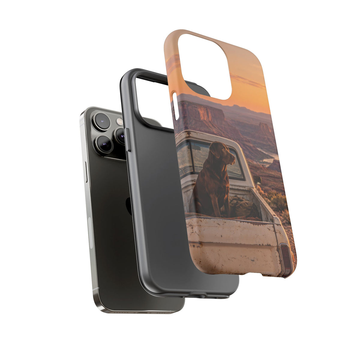 Desert Tailgate Companion iPhone Tough Case | labrador